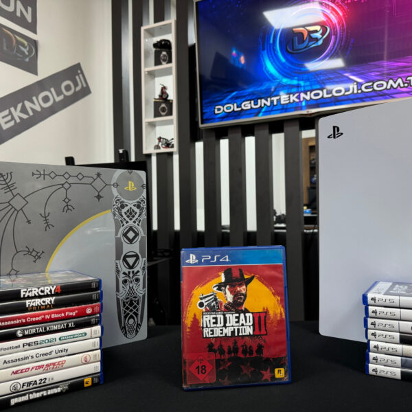 Red Dead Redemption 2 Ps4 - Ps5 Oyun CD'si (İKİNCİ EL)