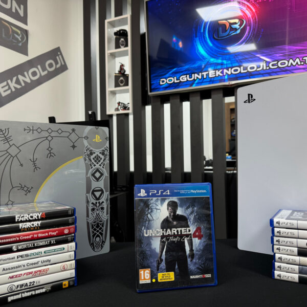 Uncharted 4 Ps4 - Ps5 Oyun CD’si (İKİNCİ EL)