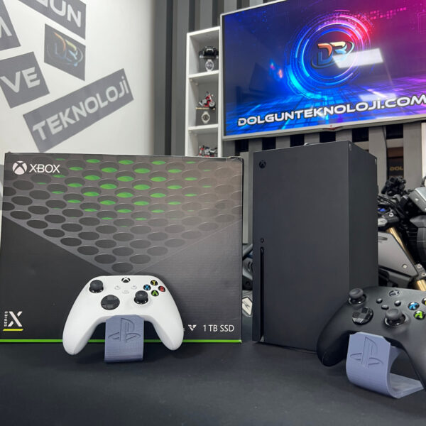Microsoft Xbox Series X 1 TB SSD Siyah Beyaz Çift Kol Kutulu (İKİNCİ EL)