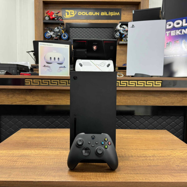 Microsoft Xbox Series X 1 TB SSD Tek Kol Siyah Kutusuz (İKİNCİ EL)