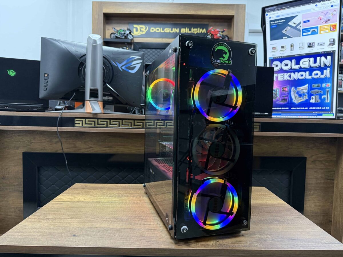 KASA AMD Ryzen 5 1600 16GB RAM 512GB SSD GTX1050Ti (İKİNCİ EL) - Görsel 2