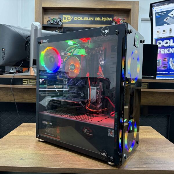KASA AMD Ryzen 5 1600 16GB RAM 512GB SSD GTX1050Ti (İKİNCİ EL)