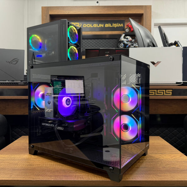 James Donkey Stark S700 Intel Core i5 14400F 16GB RAM 500GB SSD RTX5060 W11 Gaming PC (İKİNCİ EL)