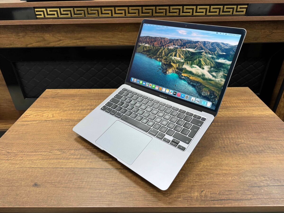 Apple MacBook Air M1 8GB RAM 256GB SSD macOS 13” QHD+ Uzay Grisi MGN63TU/A (İKİNCİ EL) - Görsel 9