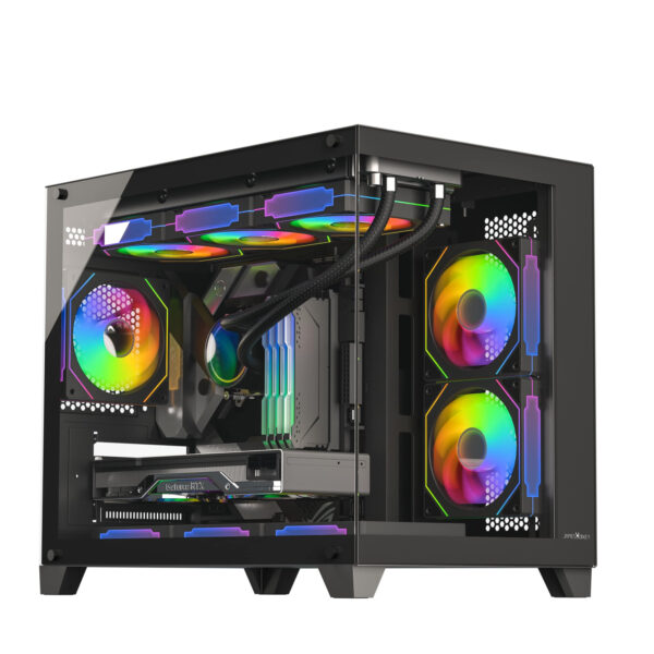 James Donkey Stark S700 Intel Core i5 14400F 16GB RAM 500GB SSD RTX5060 W11 Gaming PC