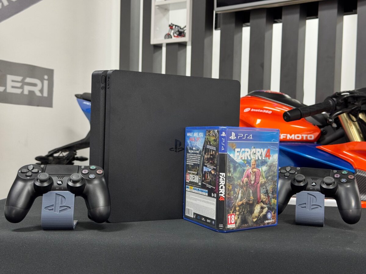PlayStation 4 Slim 500GB Çift Kol + Far Cry 4 Oyun CD’si (İKİNCİ EL) - Görsel 5