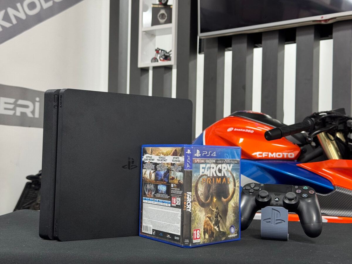 PlayStation 4 Slim 500GB Tek Kol + Far Cry Primal Oyun CD’si (İKİNCİ EL) - Görsel 4