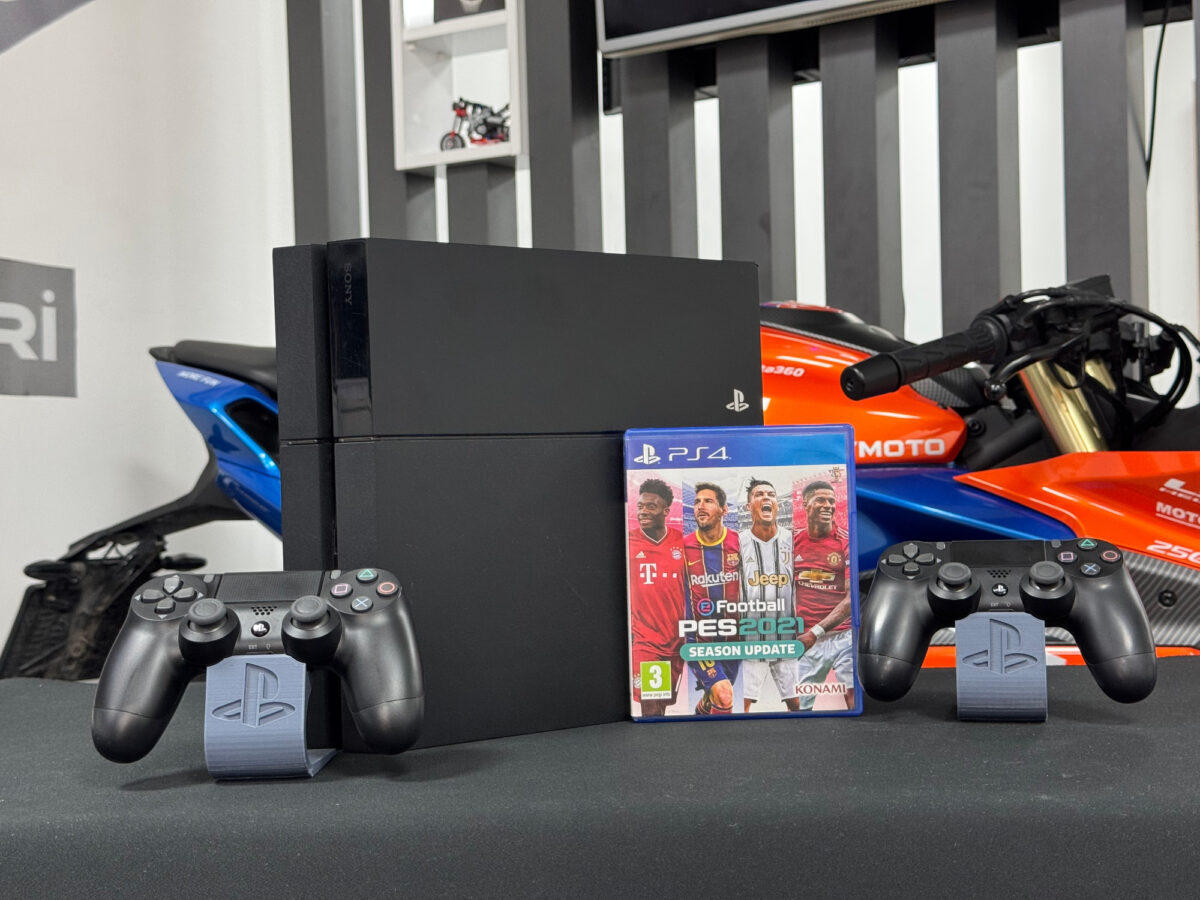 PlayStation 4 Fat 500GB Çift Kol + Pes 2021 Oyun CD’si (İKİNCİ EL) - Görsel 2