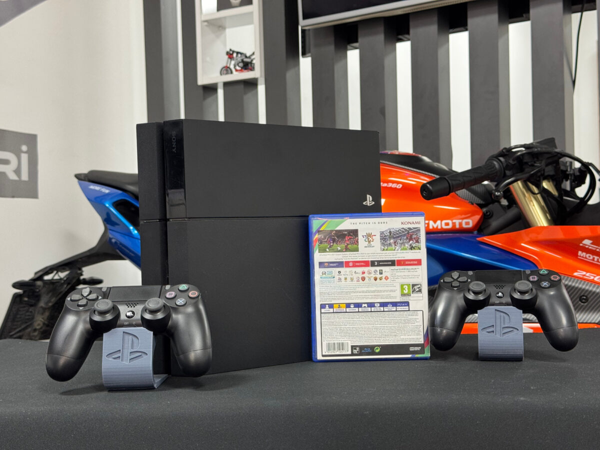 PlayStation 4 Fat 500GB Çift Kol + Pes 2021 Oyun CD’si (İKİNCİ EL) - Görsel 5