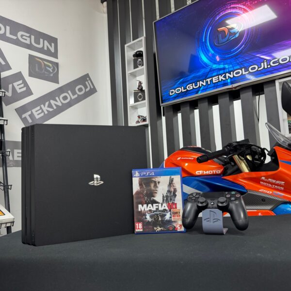PlayStation 4 Pro 1TB Tek Kol + Mafia 3 Oyun CD’si (İKİNCİ EL)