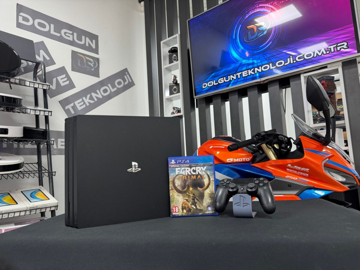 PlayStation 4 Pro 1TB Tek Kol + Far Cry Primal Oyun CD’si (İKİNCİ EL) - Görsel 5