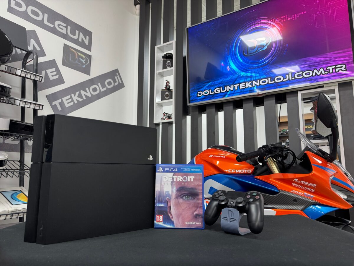 PlayStation 4 Fat 500GB Tek Kol + Detroit Oyun CD’si (İKİNCİ EL) - Görsel 5