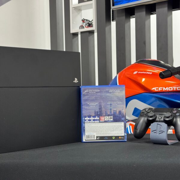 PlayStation 4 Fat 500GB Tek Kol + Detroit Oyun CD’si (İKİNCİ EL)