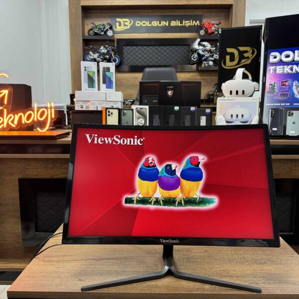 ViewSonic VX2458-C-mhd 23.6" 144Hz 1ms Full HD VA Monitör (İKİNCİ EL)