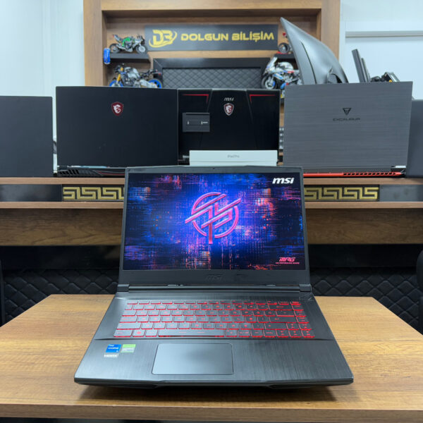 MSI Thin GF63 12UC-673TR Intel Core i5 12450H 16GB RAM 512GB SSD RTX3050 W11 15.6” FHD 144Hz (İKİNCİ EL)