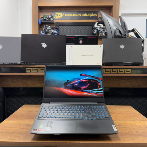 Lenovo IdeaPad Gaming 3 15ARH05 AMD Ryzen 7 4800H 16GB RAM 512GB SSD GTX1650Ti W10 15.6” FHD 120Hz 82EY003LTX (İKİNCİ EL)