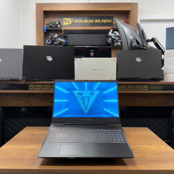 Casper Excalibur G770.1140-8VJ0T-B Intel Core i5 11400H 8GB RAM 512GB SSD RTX3050 15.6” FHD 144Hz (İKİNCİ EL)