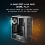 James Donkey Helix H800 | AMD Ryzen 5 5500 | 2 x 8 GB DDR4 | ASUS RX 7600 8 GB | 1 TB SSD Oyuncu Kasa - Görsel 2