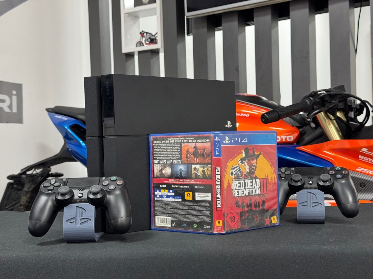 PlayStation 4 Fat 500GB Çift Kol + Red Dead Redemption 2 (RDR 2) Oyun CD’si (İKİNCİ EL) - Görsel 4