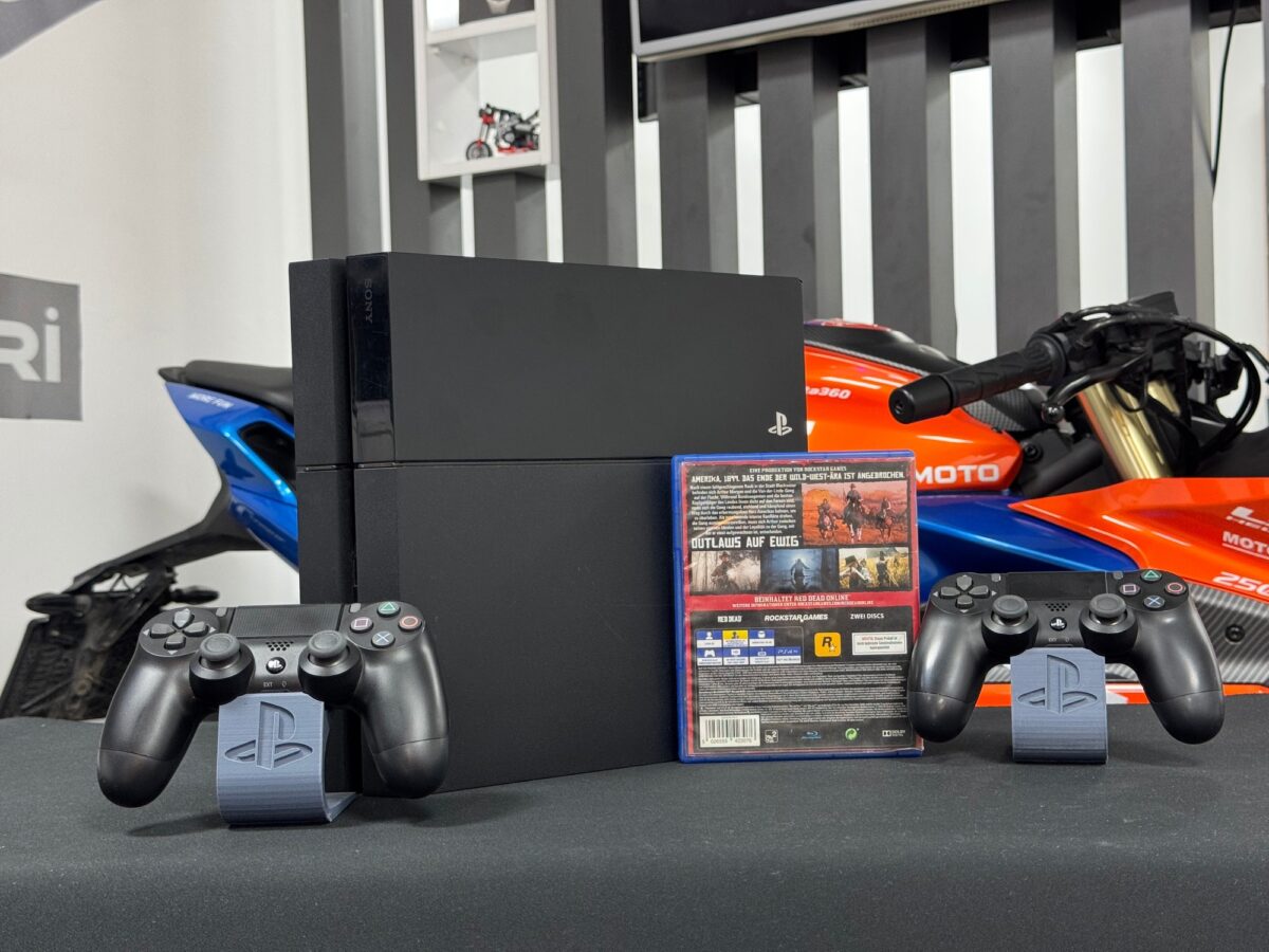 PlayStation 4 Fat 500GB Çift Kol + Red Dead Redemption 2 (RDR 2) Oyun CD’si (İKİNCİ EL) - Görsel 5