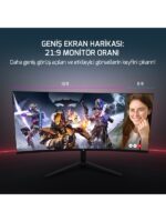 WQ34 34'' 1ms 180Hz Curved 2k Uwqhd 3440*1440 Gaming Monitör - Görsel 4