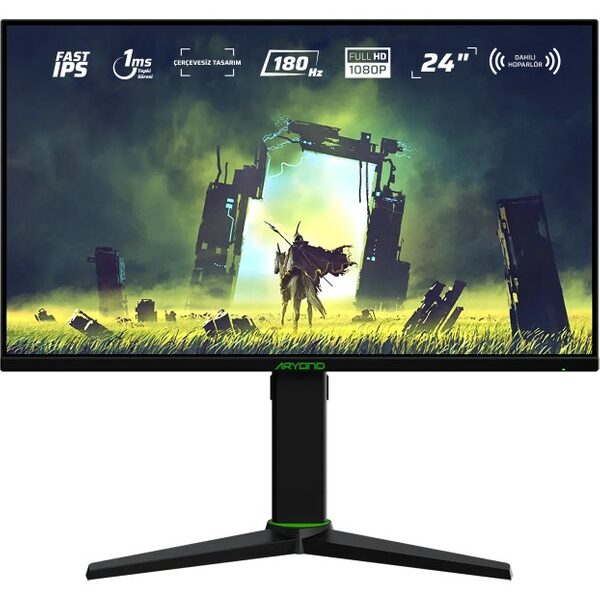Monster Aryond A24 V2 24" 180Hz Fhd 1 Ms HDR10 300 Nit G-Sync Freesync Pivot Fast IPS Oyuncu Monitörü