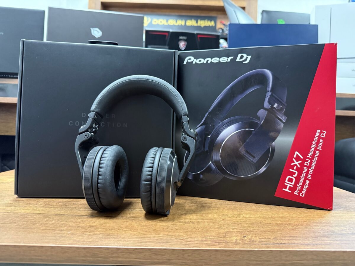 Pioneer Dj HDJ-X7 Kulak Üstü Stüdyo Kulaklığı (İKİNCİ EL) - Görsel 3