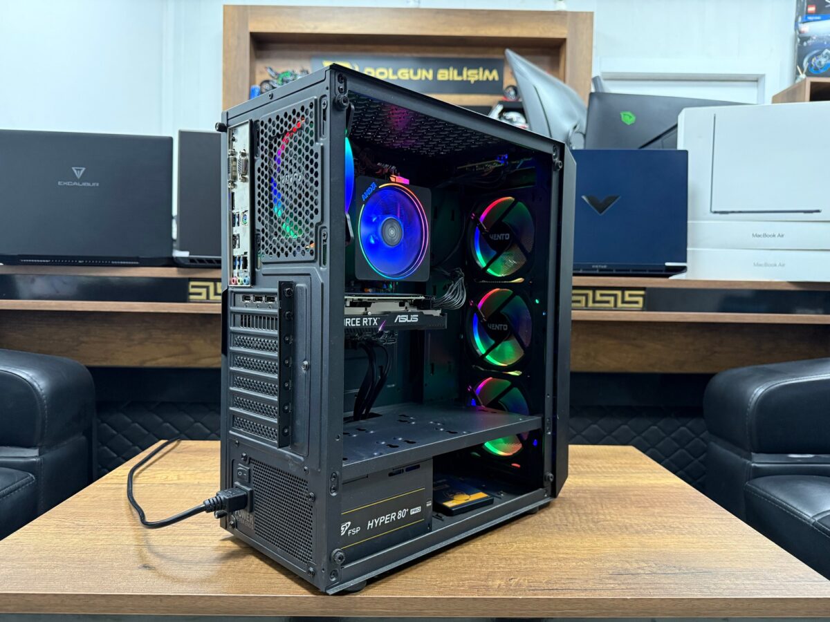 KASA AMD Ryzen 5 5600 16GB RAM 1TB SSD RTX3060 (İKİNCİ EL) - Görsel 4