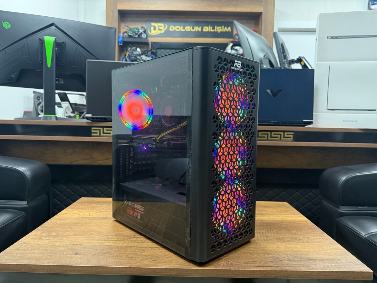 KASA Intel Core i3 12100F 16GB RAM 500GB SSD RTX3060 12GB (İKİNCİ EL) - Görsel 2