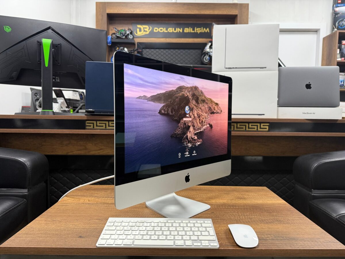 Apple iMac Intel Core i5 4570R 8GB RAM 1TB HDD 21.5” ME086TU/A (İKİNCİ EL) - Görsel 2
