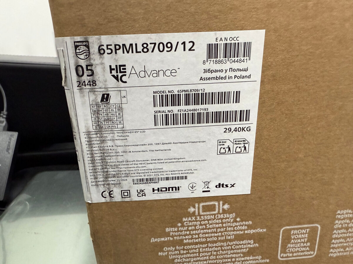 Philips 65PML8709/12 4K Ultra HD 65” 165 Ekran Uydu Alıcılı Google Smart MiniLED TV (AÇIK KUTU SIFIR) - Görsel 2