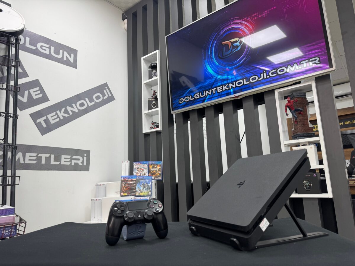 PlayStation 4 Slim 500GB Tek Kol CD Rom Bozuk Kırılabilir Cihaz (İKİNCİ EL) - Görsel 5