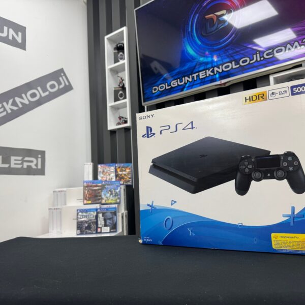PlayStation 4 Slim 500GB Çift Kol (İKİNCİ EL)