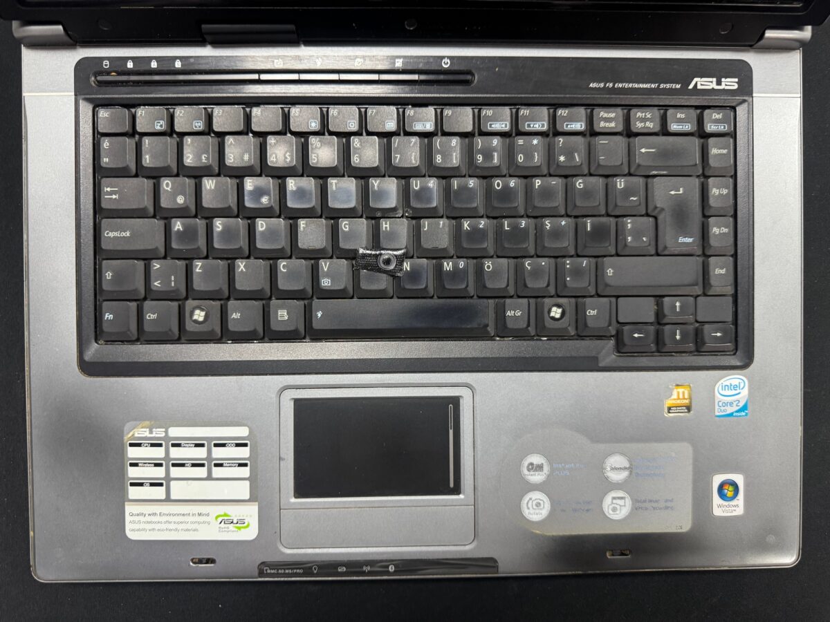 ASUS F5SL LAPTOP PARÇALARI ( AÇIKLAMAYI OKUYUNUZ ) - Görsel 2