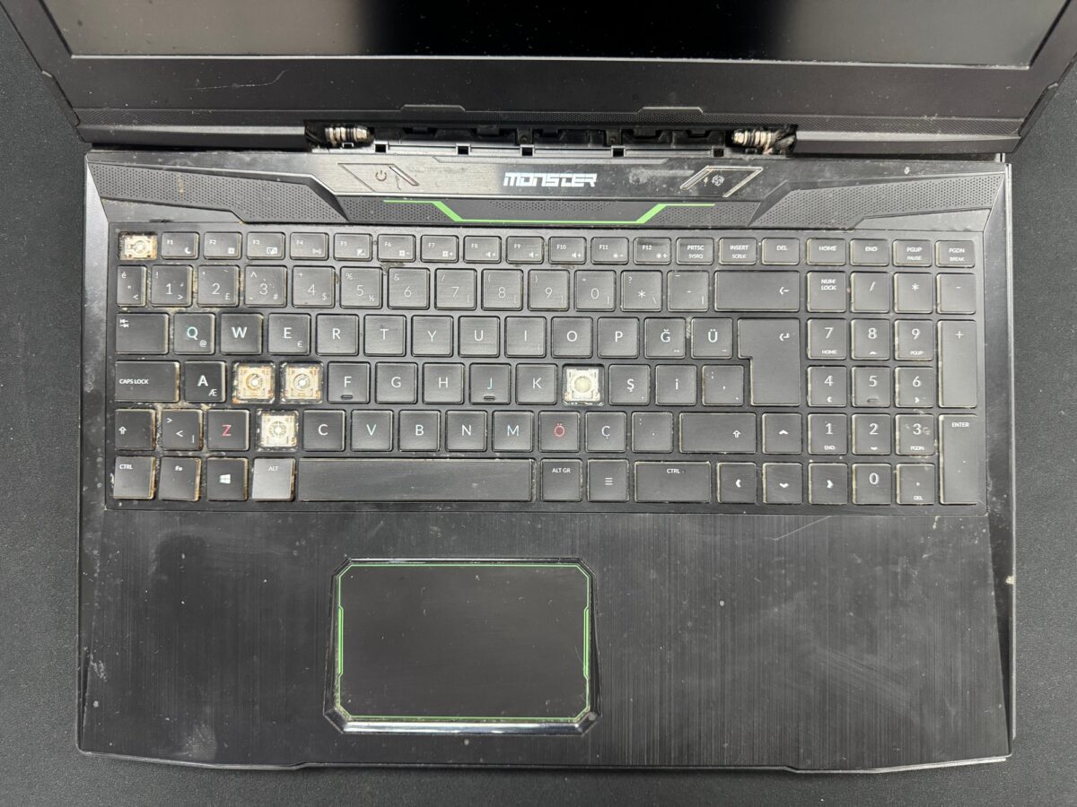 MONSTER ABRA A5 V13.5 LAPTOP PARÇALARI ( AÇIKLAMAYI OKUYUNUZ ) - Görsel 2