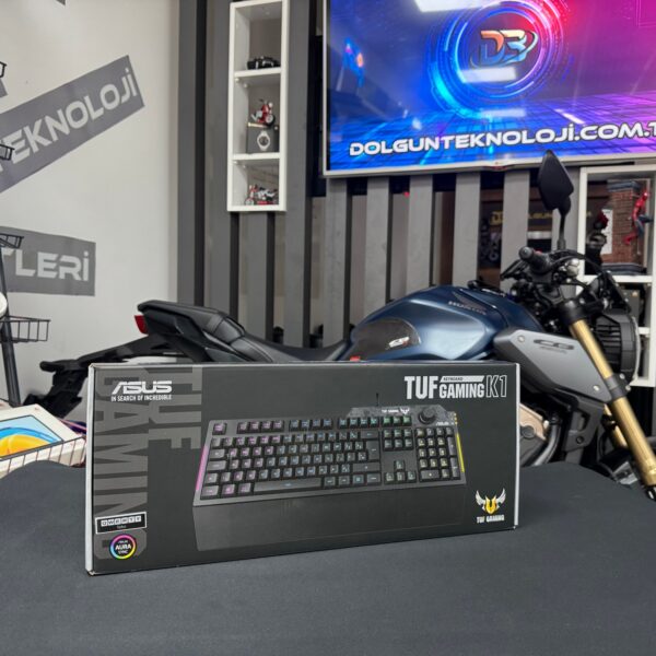 Asus TUF Gaming K1 RGB Kablolu Oyuncu Klavyesi