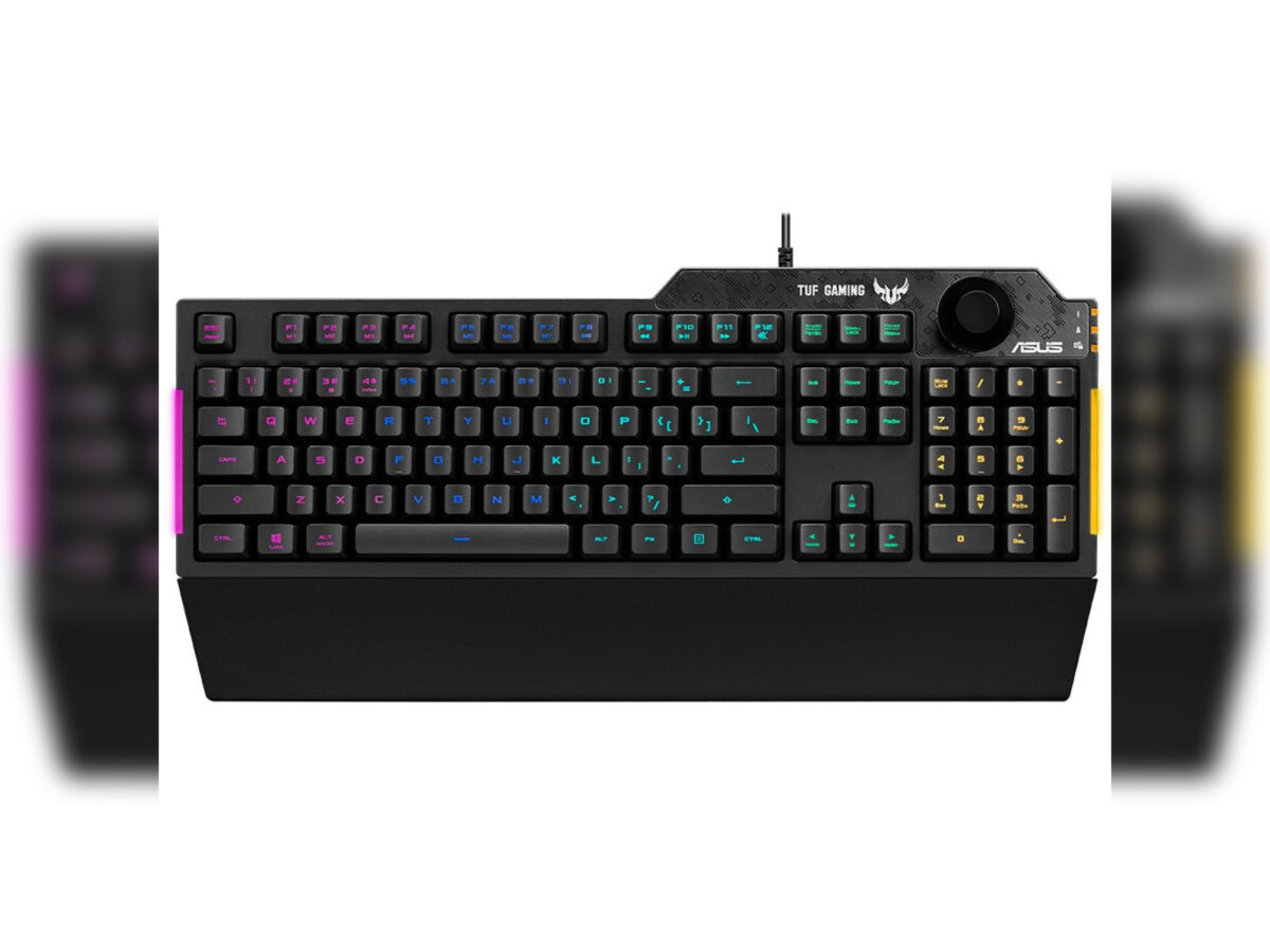 Asus TUF Gaming K1 RGB Kablolu Oyuncu Klavyesi - Görsel 2