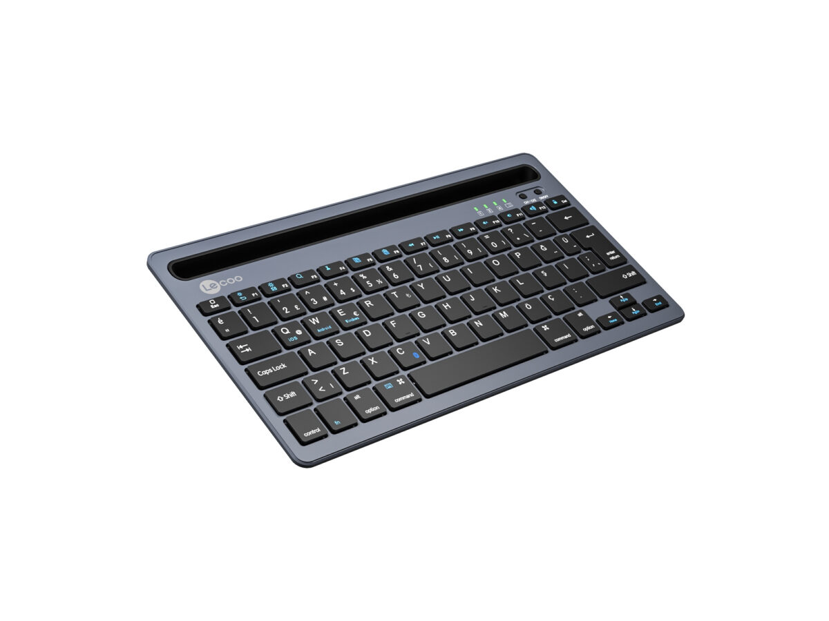 Lenovo Lecoo BK100 Gri TKL Kablosuz Klavye - Görsel 3
