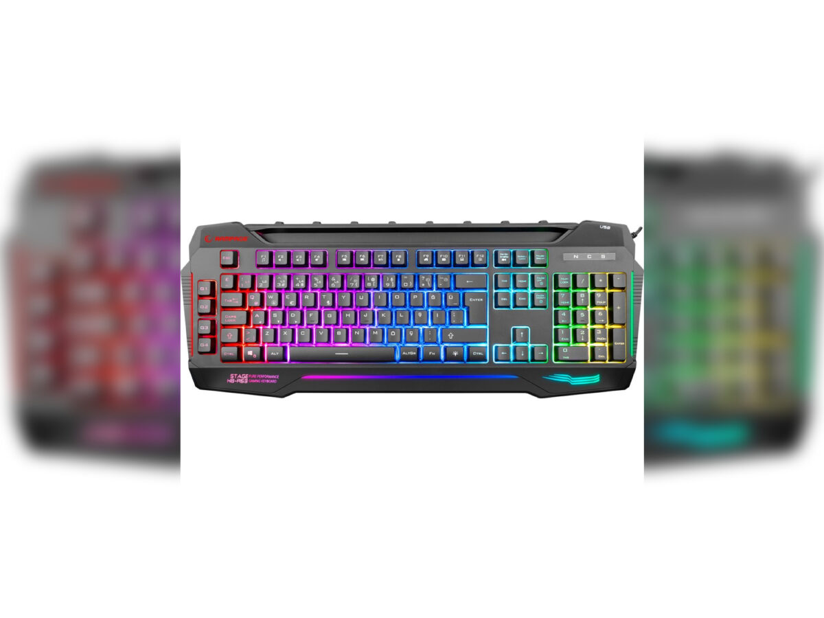 Rampage Stage KB-R63 RGB Kablolu Oyuncu Klavyesi - Görsel 3