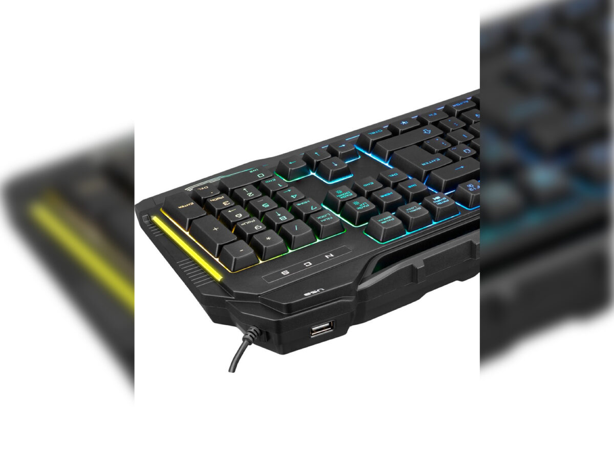 Rampage Stage KB-R63 RGB Kablolu Oyuncu Klavyesi - Görsel 5