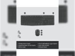 Logitech MK235 920-007925 Kablosuz Klavye Mouse Seti - Görsel 2