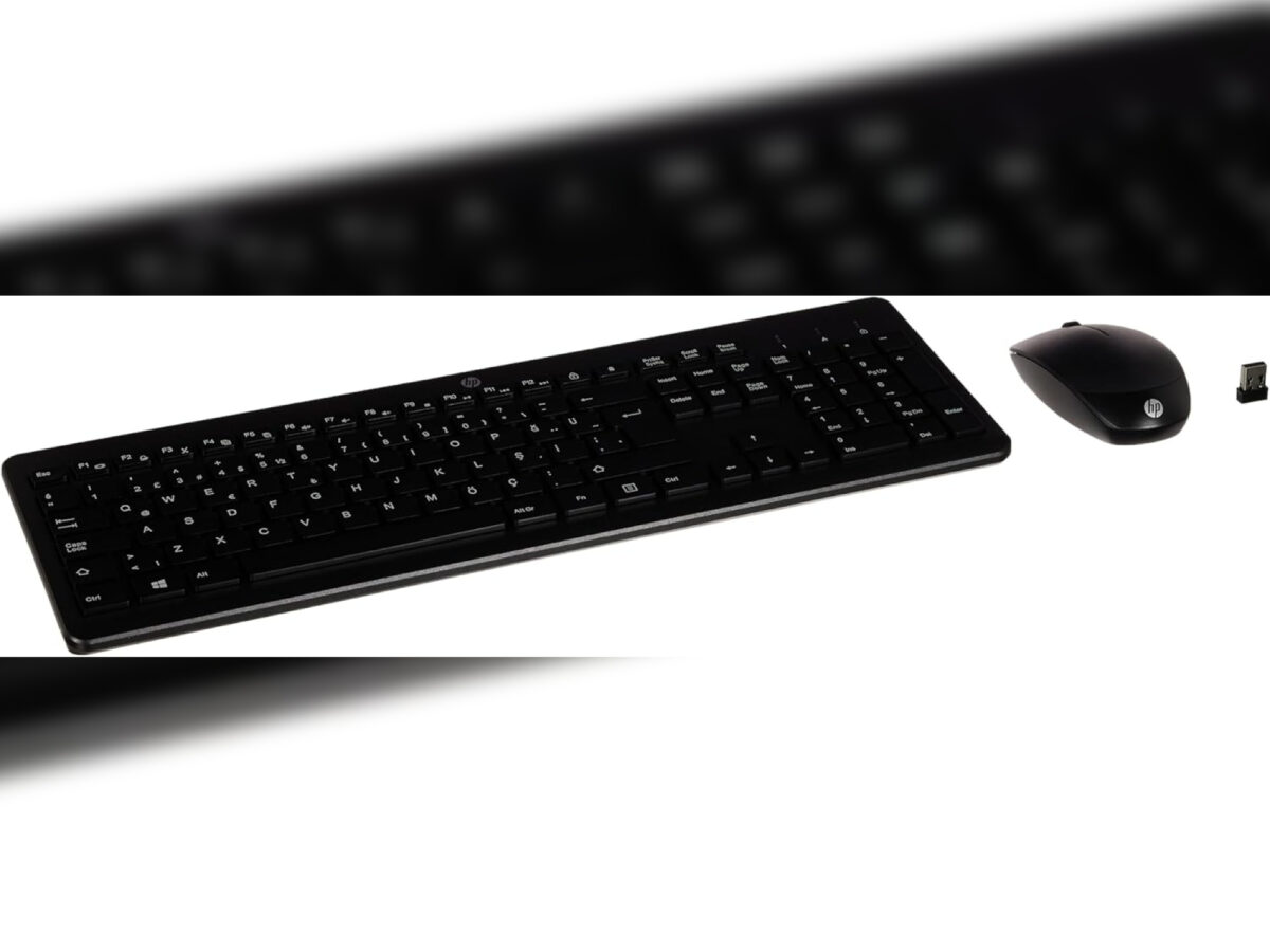 HP 230 18H24AA Sessiz Kablosuz Klavye Mouse Seti - Görsel 2