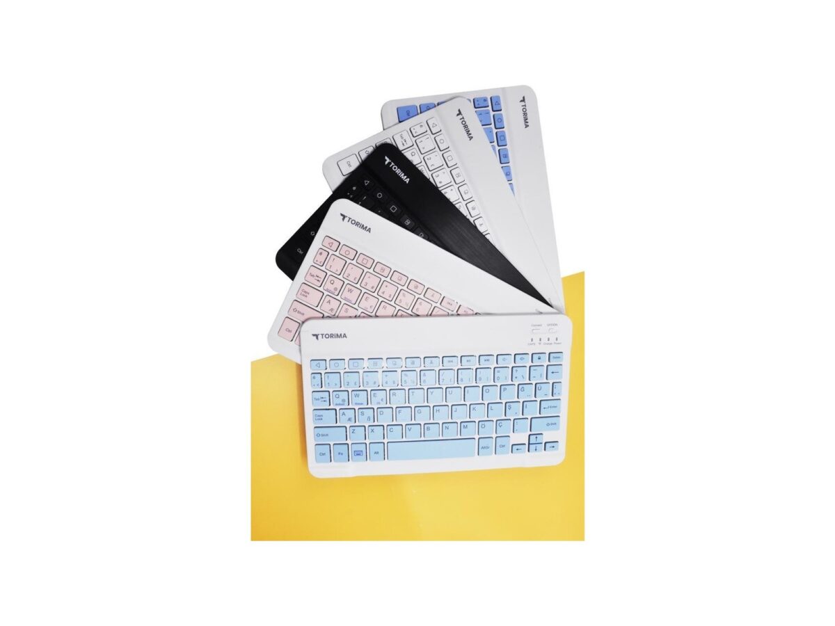 Torima TMK-04 Beyaz TKL Kablosuz Klavye Mouse Seti - Görsel 3