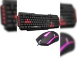 Hytech Gamy HYK-46 Kırmızı Kablolu Oyuncu Klavye Mouse Seti - Görsel 2