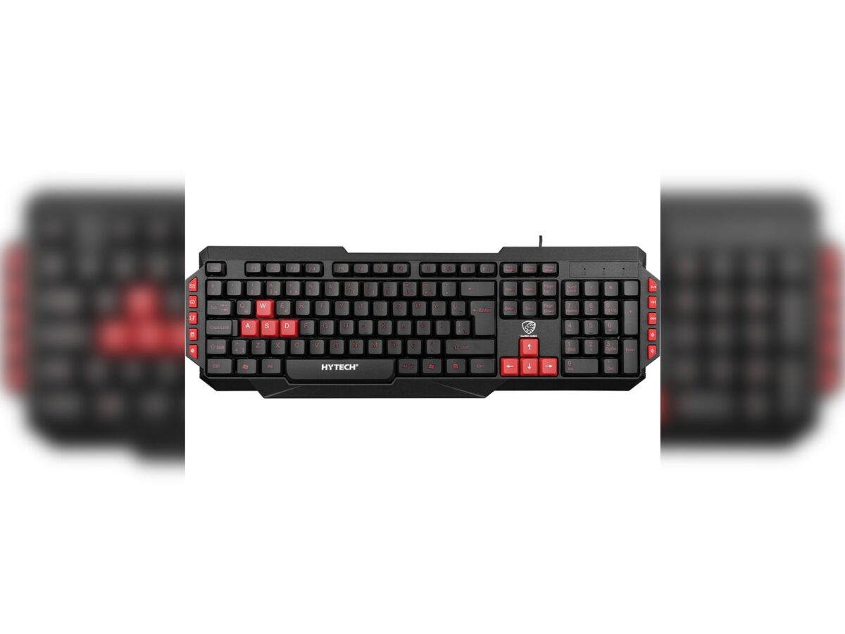 Hytech Gamy HYK-46 Kırmızı Kablolu Oyuncu Klavye Mouse Seti - Görsel 3