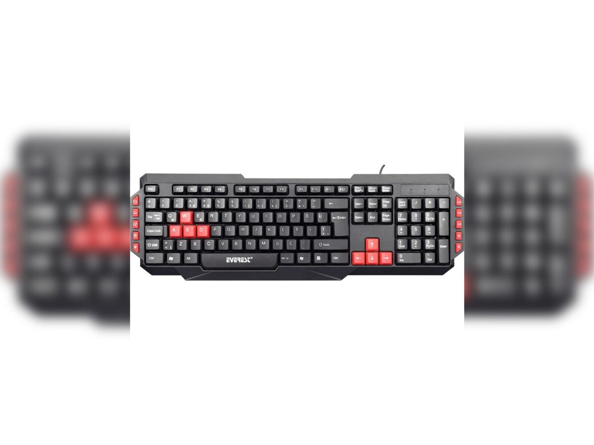 Everest Armor KB-G7 Kablolu Oyuncu Klavyesi - Görsel 2