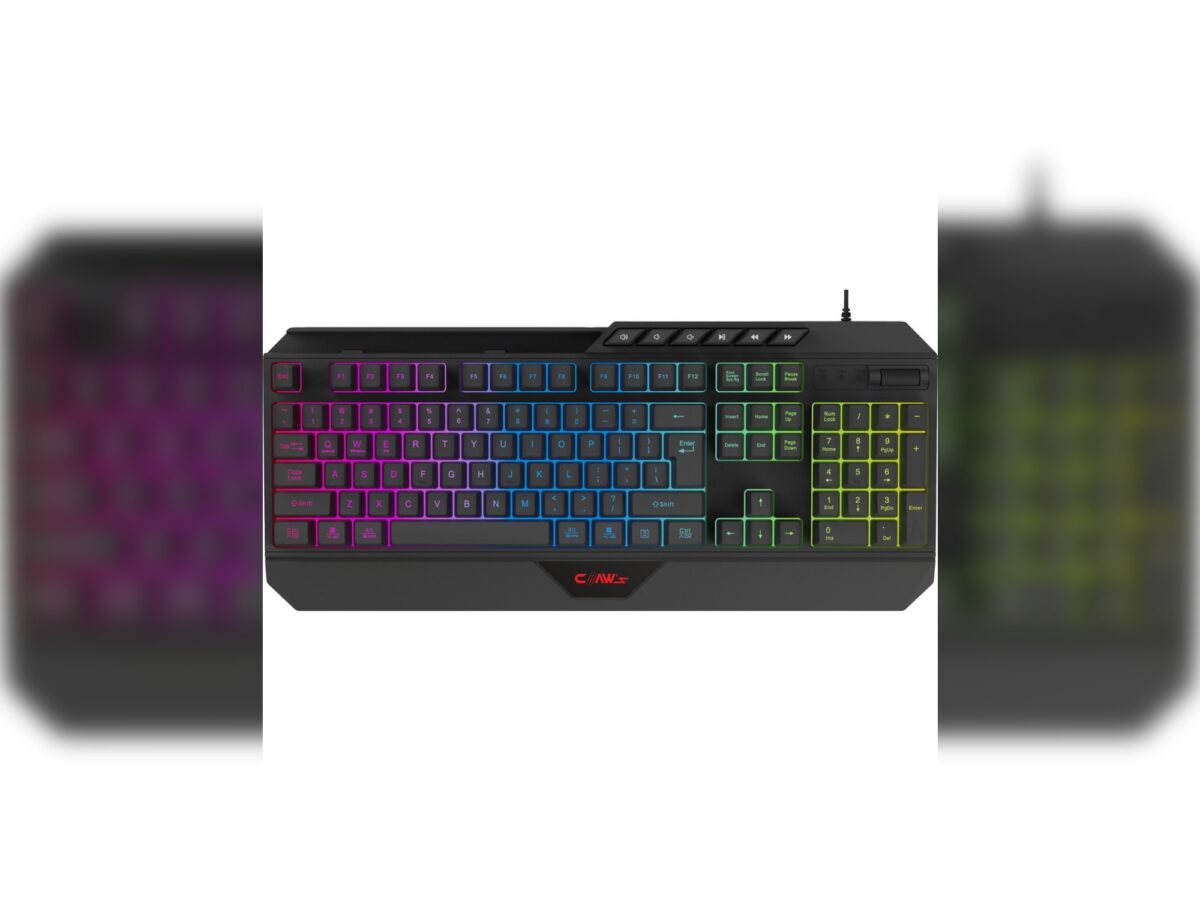Claws Nexus K1 RGB Membrane Switch Kablolu Oyuncu Klavyesi - Görsel 2