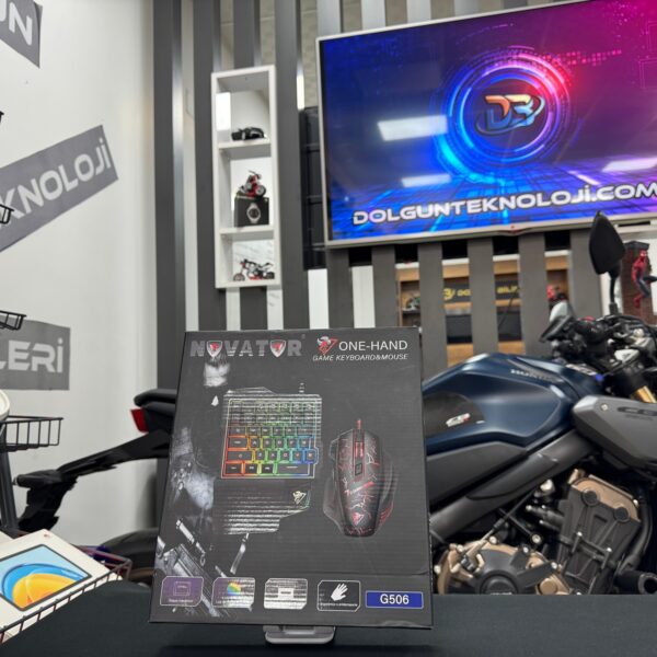 Novator G506 Kablolu Oyuncu Mekanik Klavye Mouse Seti