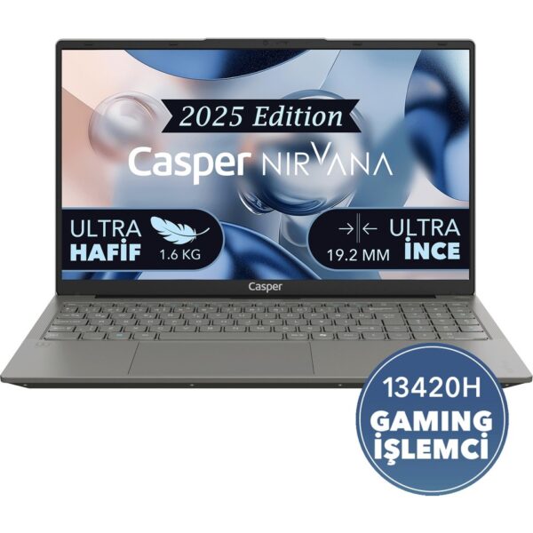 Casper Nirvana X600.1342-BV00X-G-F Intel Core i5 13420H 16GB RAM 500GB SSD Freedos 15.6” FHD