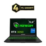 Monster Abra A5 V20.6.2 Intel Core i7 13620H 32GB RAM 1TB SSD RTX3050 Freedos 15.6” FHD 144Hz